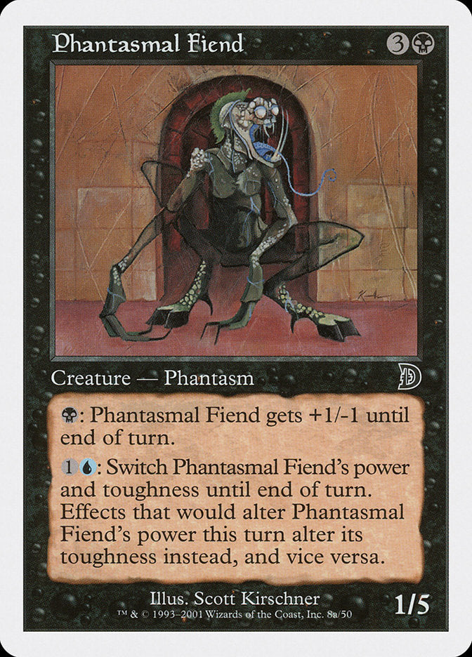 Phantasmal Fiend (Standing) [Deckmasters] | Chromatic Games