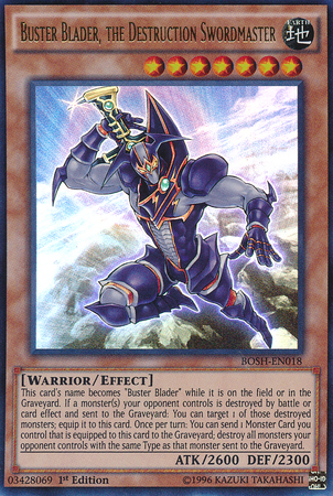 Buster Blader, the Destruction Swordmaster [BOSH-EN018] Ultra Rare | Chromatic Games