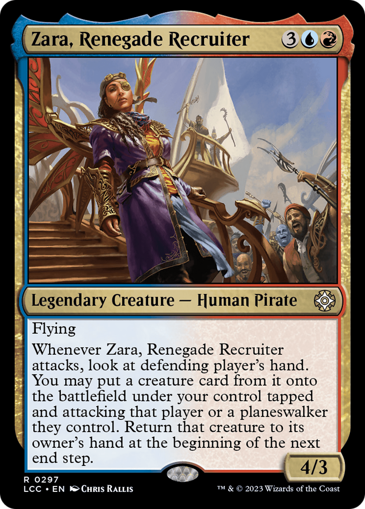 Zara, Renegade Recruiter [The Lost Caverns of Ixalan Commander] | Chromatic Games