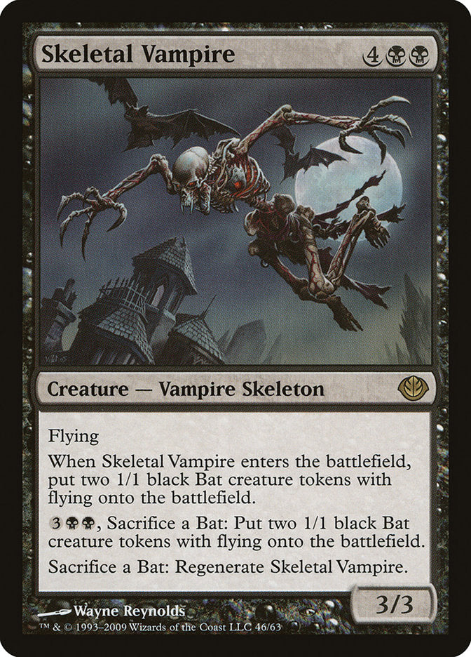 Skeletal Vampire [Duel Decks: Garruk vs. Liliana] | Chromatic Games