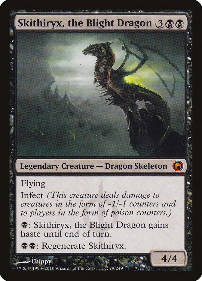 Skithiryx, the Blight Dragon [Scars of Mirrodin] | Chromatic Games