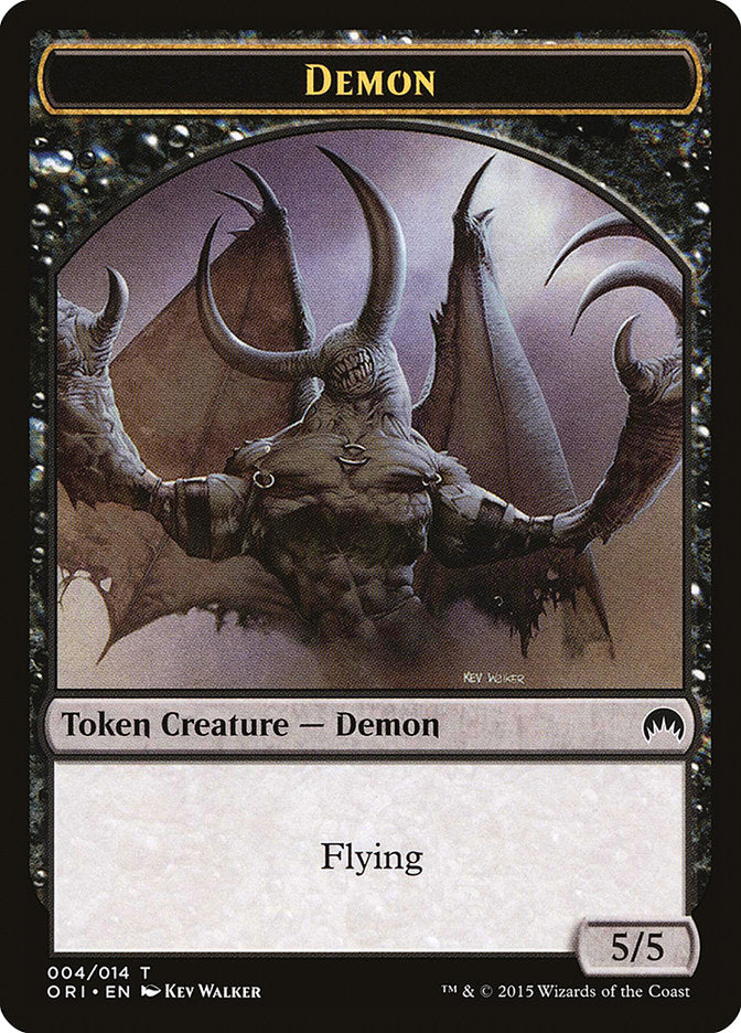 Demon Token [Magic Origins Tokens] | Chromatic Games