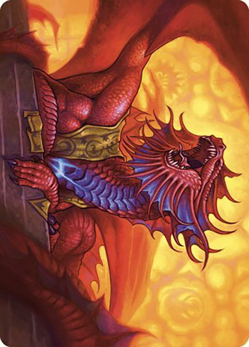 Niv-Mizzet, Guildpact Art Card (44/49) [Murders at Karlov Manor Art Series] | Chromatic Games