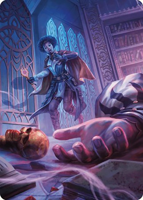 Deadly Complication Art Card [Murders at Karlov Manor Art Series] | Chromatic Games