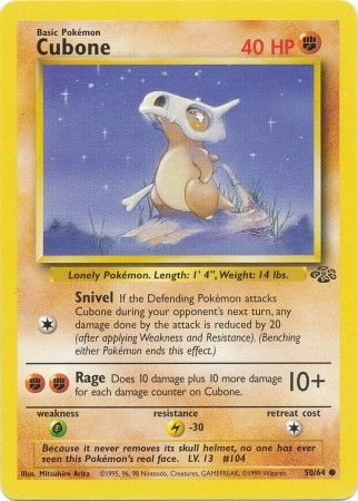 Cubone [Jungle] | Chromatic Games