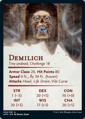 Demilich Art Card [Dungeons & Dragons: Adventures in the Forgotten Realms Art Series] | Chromatic Games