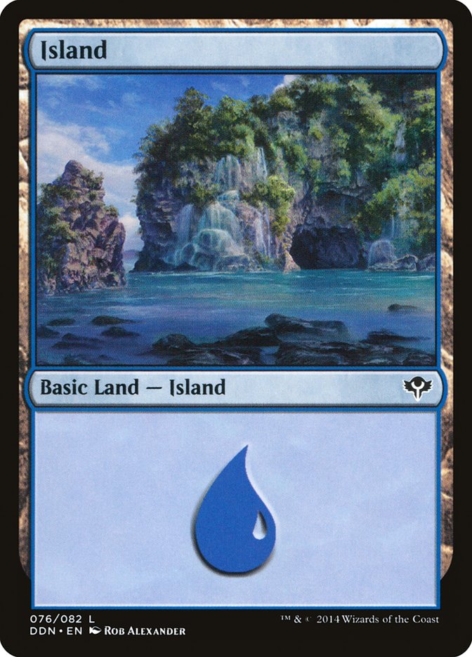 Island (76) [Duel Decks: Speed vs. Cunning] | Chromatic Games