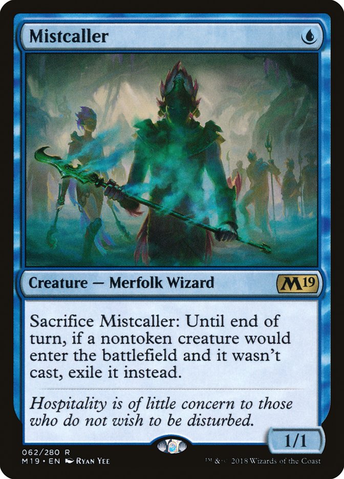 Mistcaller [Core Set 2019] | Chromatic Games