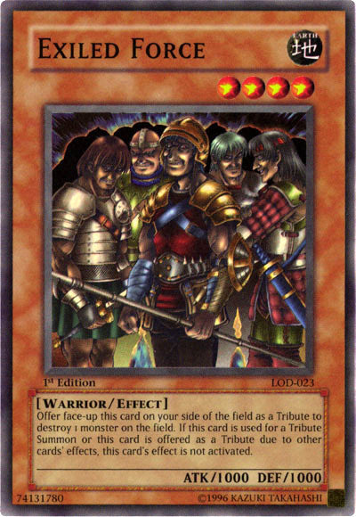 Exiled Force [LOD-023] Super Rare | Chromatic Games