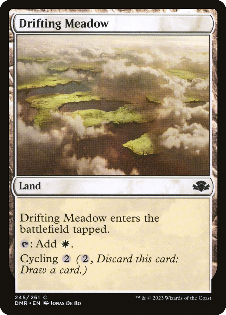 Drifting Meadow [Dominaria Remastered] | Chromatic Games