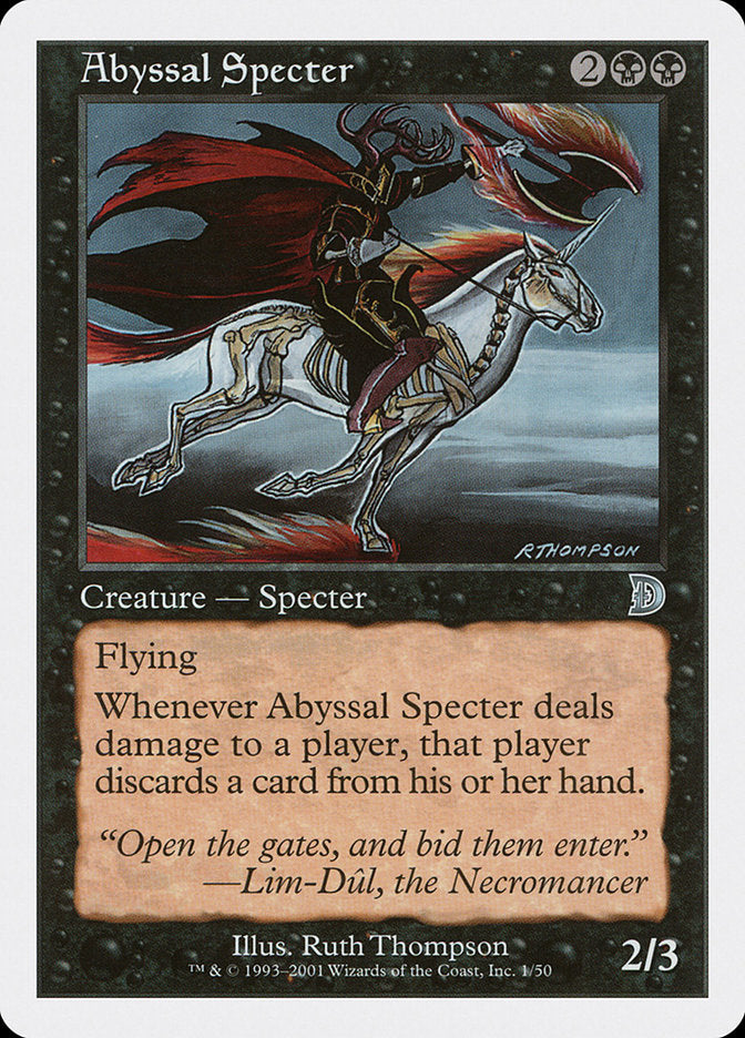 Abyssal Specter [Deckmasters] | Chromatic Games