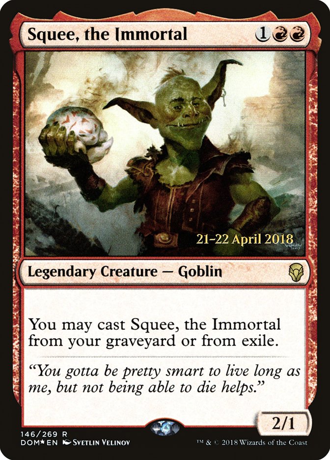 Squee, the Immortal [Dominaria Prerelease Promos] | Chromatic Games