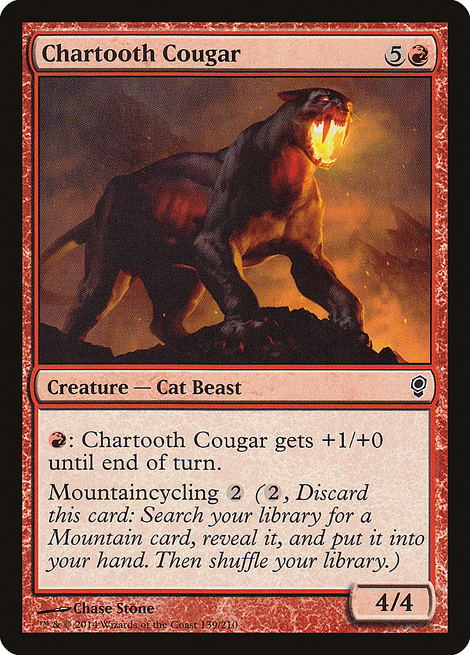 Chartooth Cougar [Conspiracy] | Chromatic Games