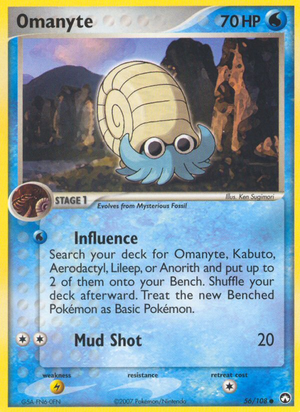 Omanyte [Power Keepers] | Chromatic Games