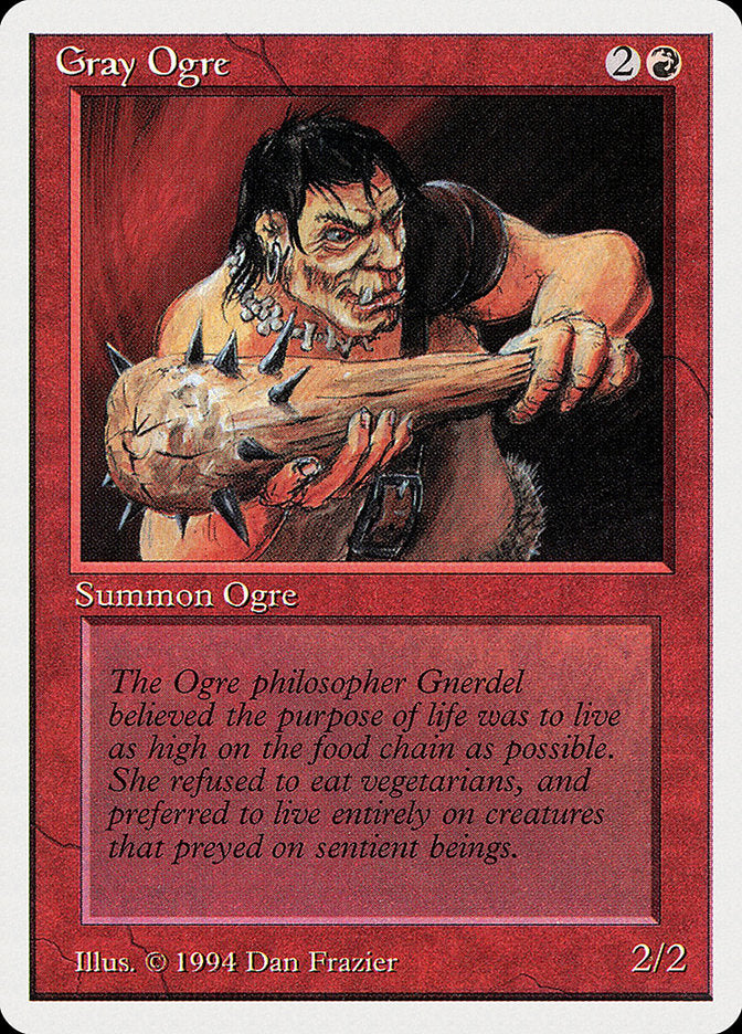 Gray Ogre [Summer Magic / Edgar] | Chromatic Games