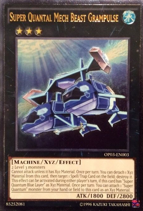 Super Quantal Mech Beast Grampulse [OP03-EN003] Ultimate Rare | Chromatic Games