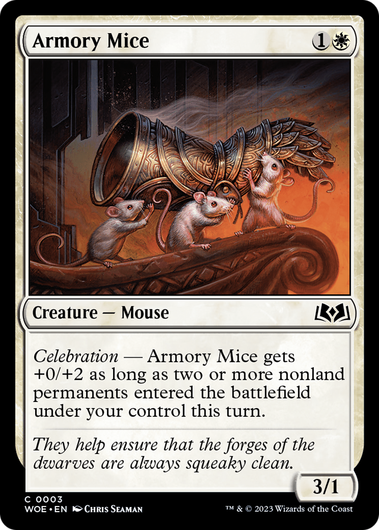 Armory Mice [Wilds of Eldraine] | Chromatic Games