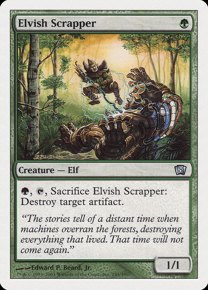 Elvish Scrapper [Eighth Edition] | Chromatic Games