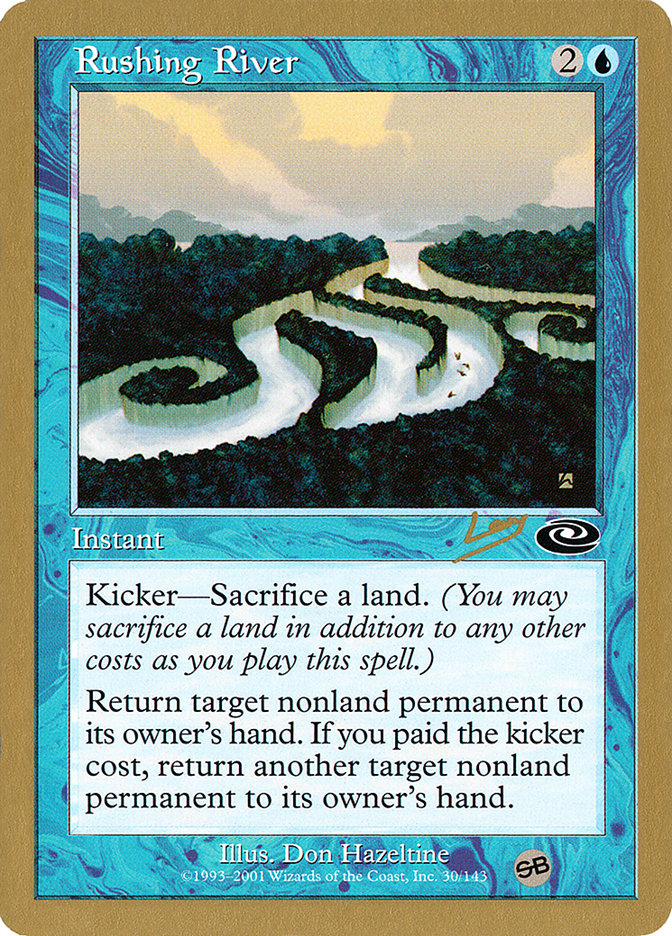 Rushing River (Raphael Levy) (SB) [World Championship Decks 2002] | Chromatic Games