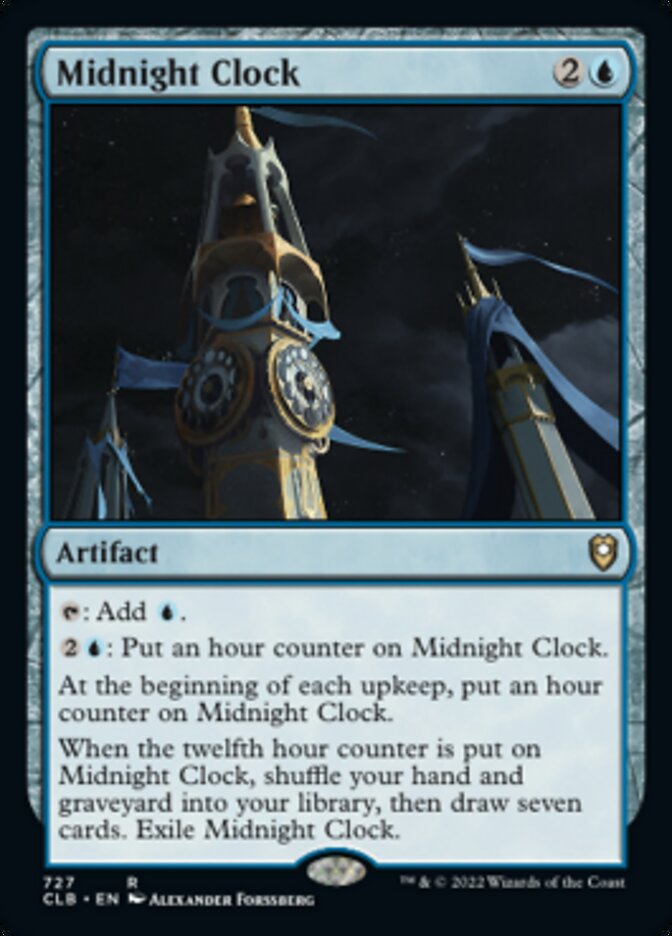 Midnight Clock [Commander Legends: Battle for Baldur's Gate] | Chromatic Games