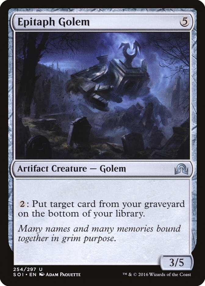 Epitaph Golem [Shadows over Innistrad] | Chromatic Games