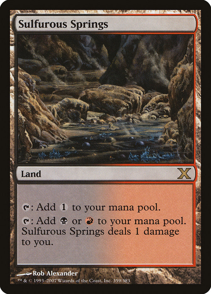 Sulfurous Springs [Tenth Edition] | Chromatic Games