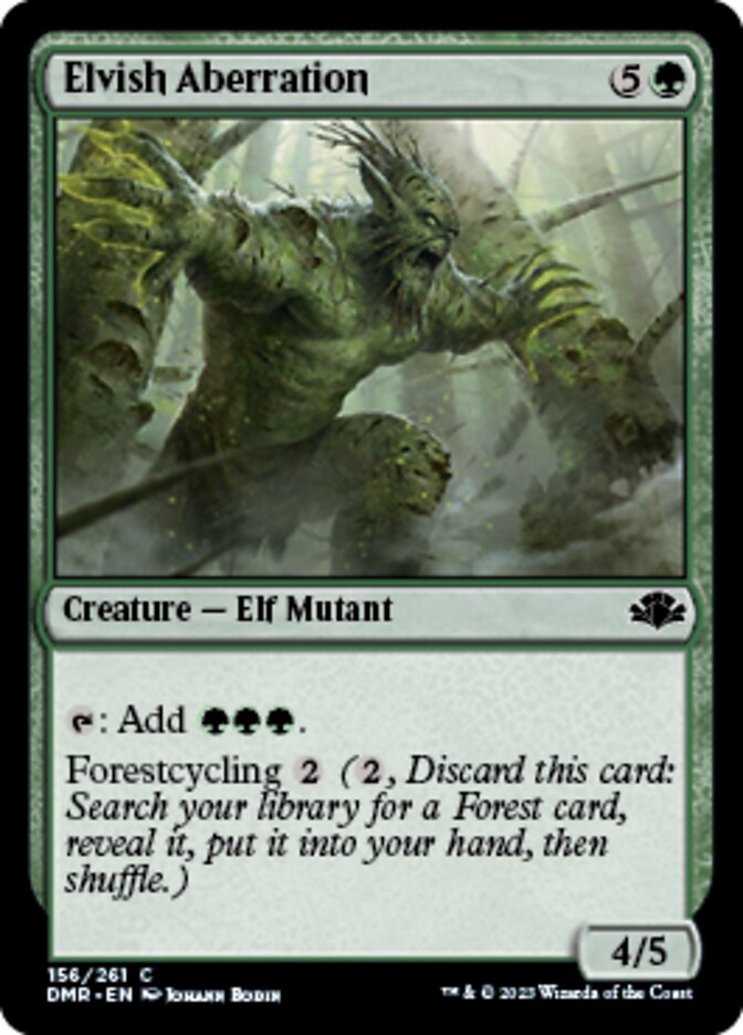 Elvish Aberration [Dominaria Remastered] | Chromatic Games