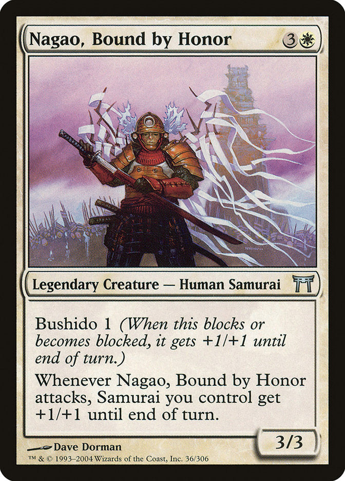 Nagao, Bound by Honor [Champions of Kamigawa] | Chromatic Games