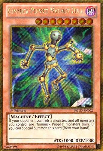 Gimmick Puppet Magnet Doll [PGLD-EN002] Gold Secret Rare | Chromatic Games