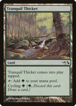 Tranquil Thicket [Duel Decks: Elves vs. Goblins] | Chromatic Games