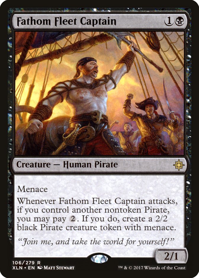 Fathom Fleet Captain [Ixalan] | Chromatic Games