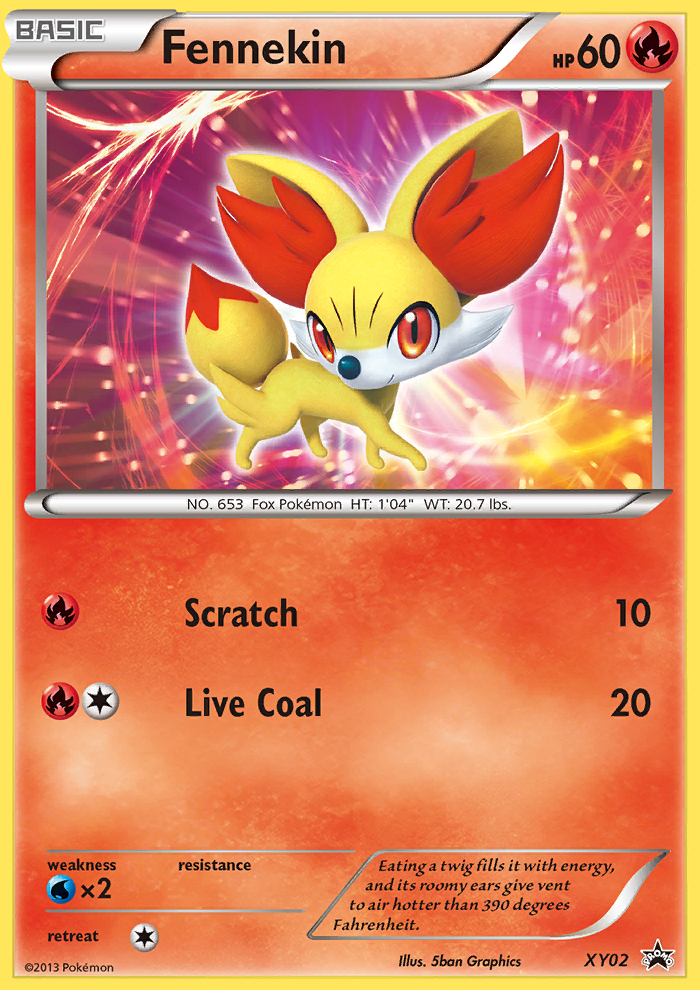 Fennekin [XY Black Star Promos] | Chromatic Games