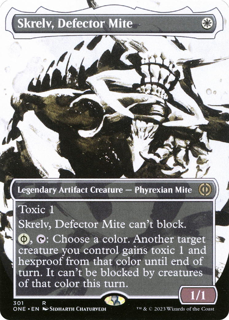 Skrelv, Defector Mite (Borderless Ichor) [Phyrexia: All Will Be One] | Chromatic Games