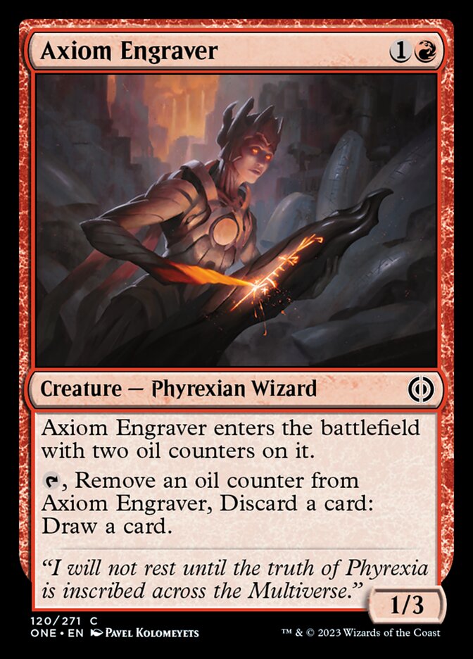 Axiom Engraver [Phyrexia: All Will Be One] | Chromatic Games