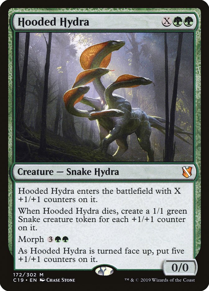 Hooded Hydra [Commander 2019] | Chromatic Games