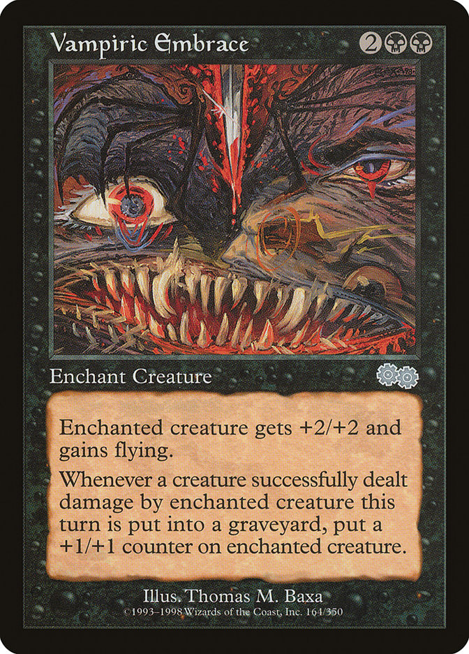 Vampiric Embrace [Urza's Saga] | Chromatic Games