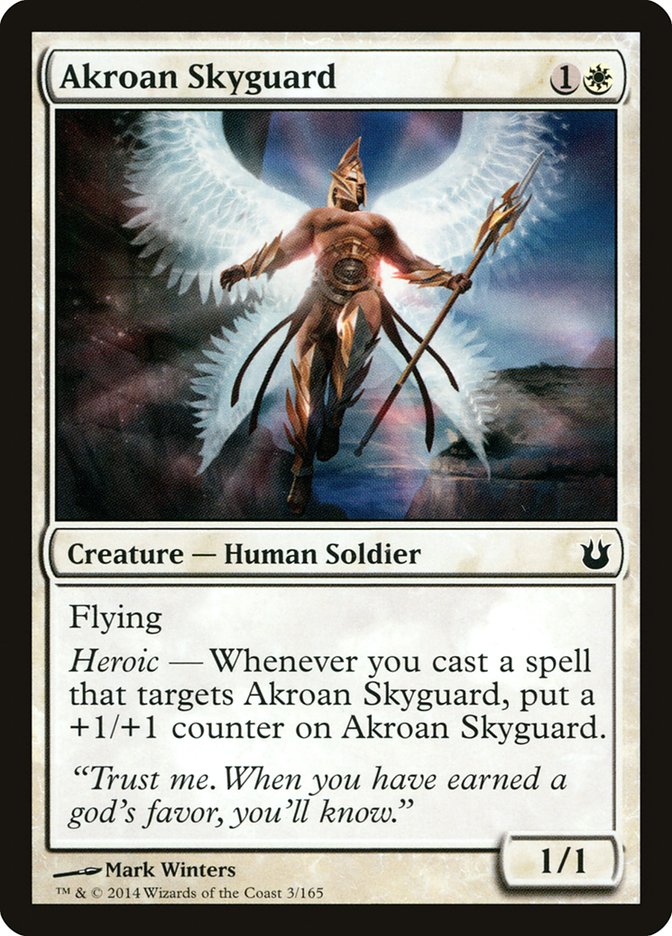 Akroan Skyguard [Born of the Gods] | Chromatic Games