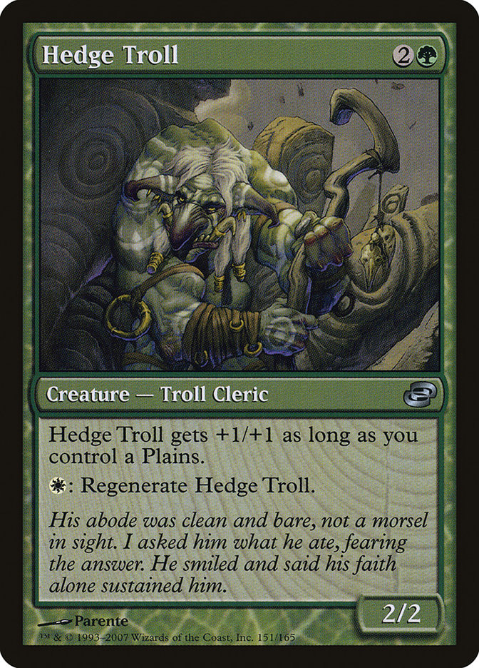 Hedge Troll [Planar Chaos] | Chromatic Games