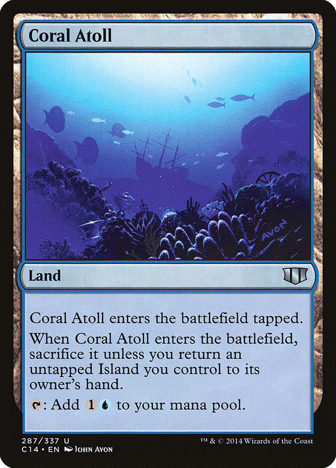 Coral Atoll [Commander 2014] | Chromatic Games