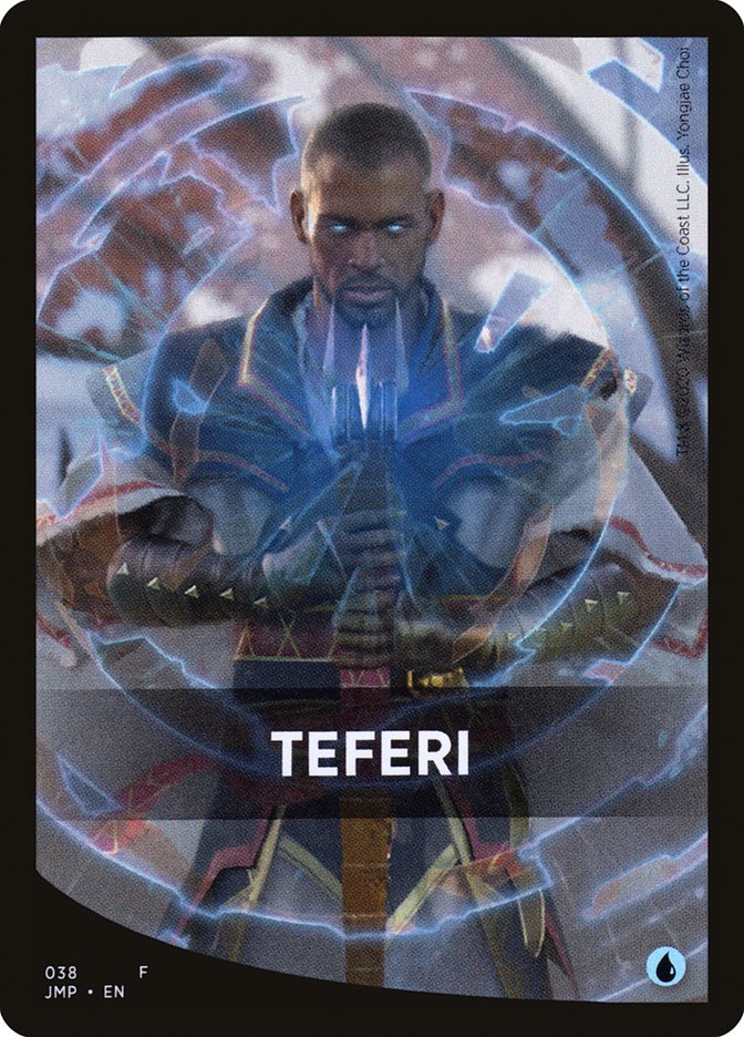 Teferi Theme Card [Jumpstart Front Cards] | Chromatic Games