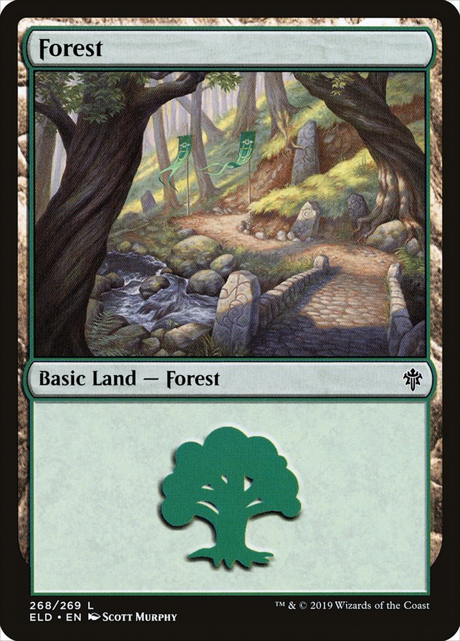 Forest (268) [Throne of Eldraine] | Chromatic Games