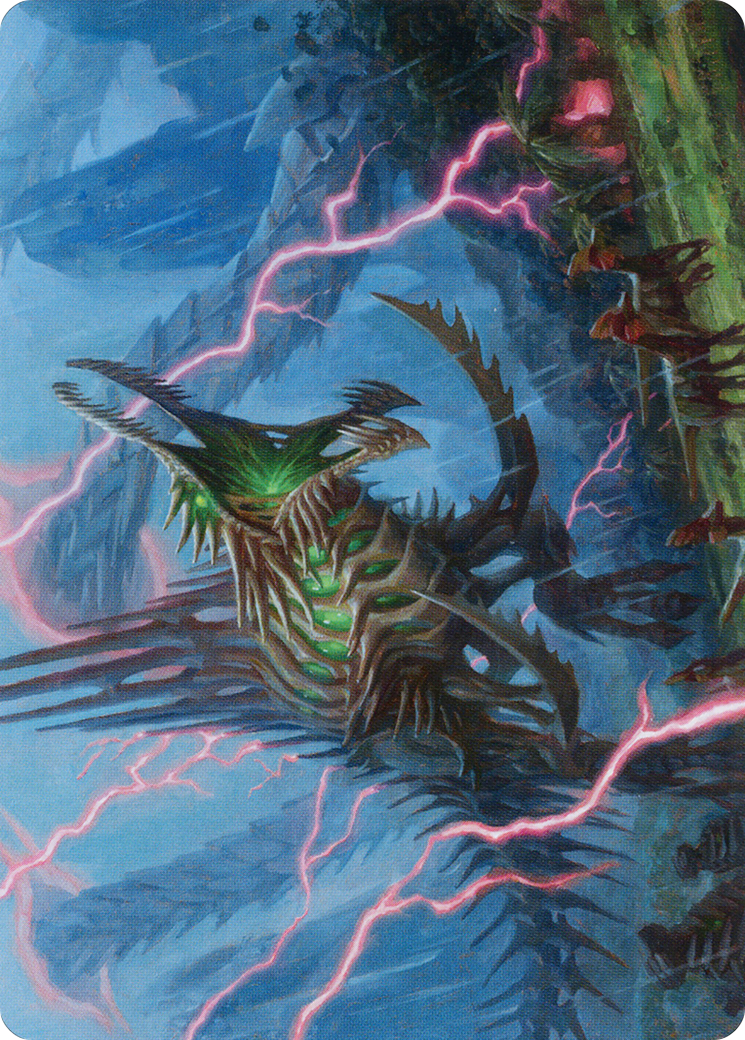 Etali, Primal Sickness Art Card [March of the Machine Art Series] | Chromatic Games