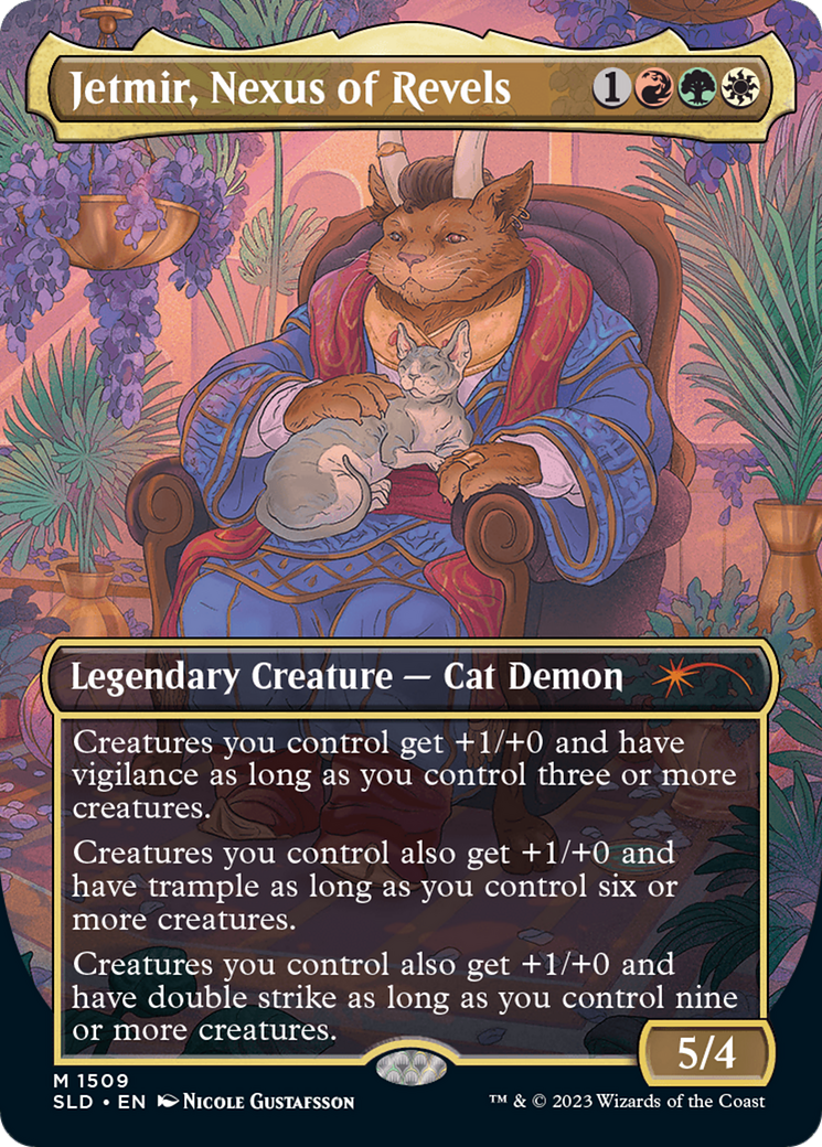 Jetmir, Nexus of Revels // Jetmir, Nexus of Revels [Secret Lair Commander Deck: Raining Cats and Dogs] | Chromatic Games