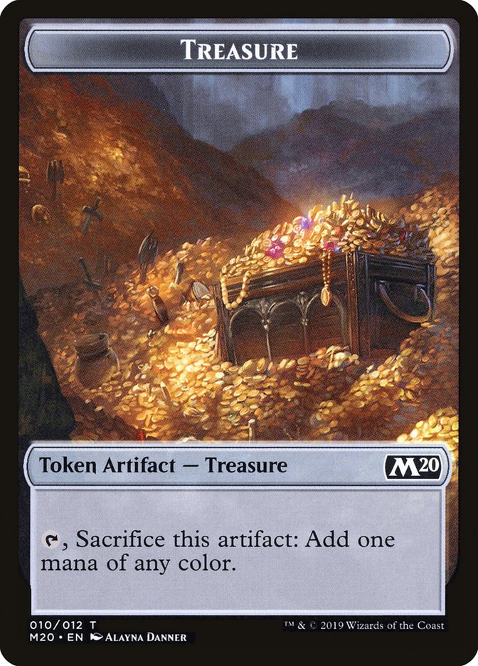 Treasure Token [Core Set 2020 Tokens] | Chromatic Games