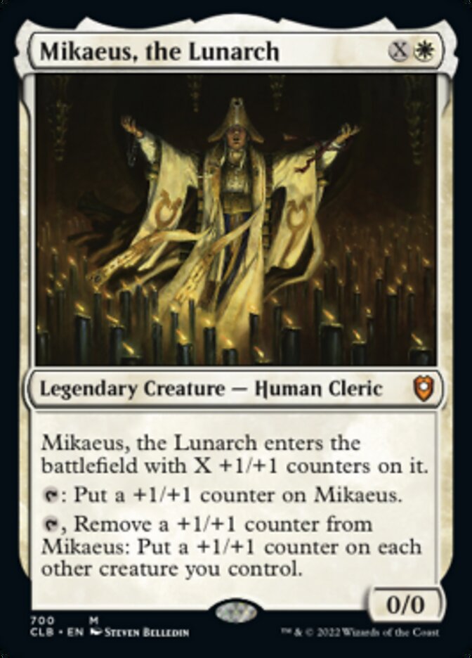 Mikaeus, the Lunarch [Commander Legends: Battle for Baldur's Gate] | Chromatic Games