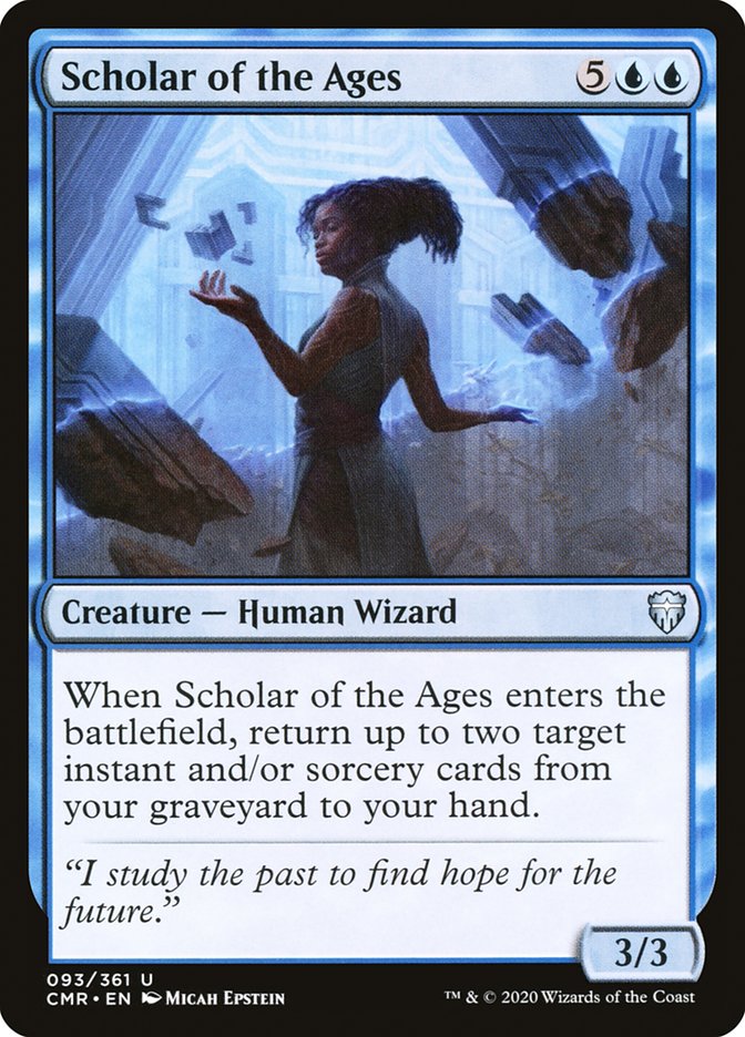 Scholar of the Ages [Commander Legends] | Chromatic Games