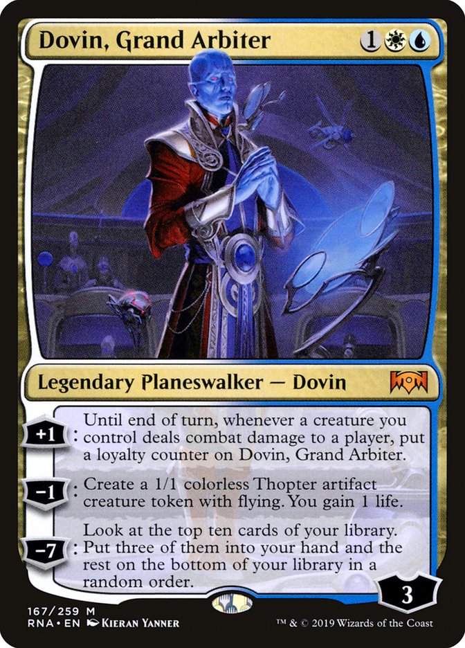 Dovin, Grand Arbiter [Ravnica Allegiance] | Chromatic Games