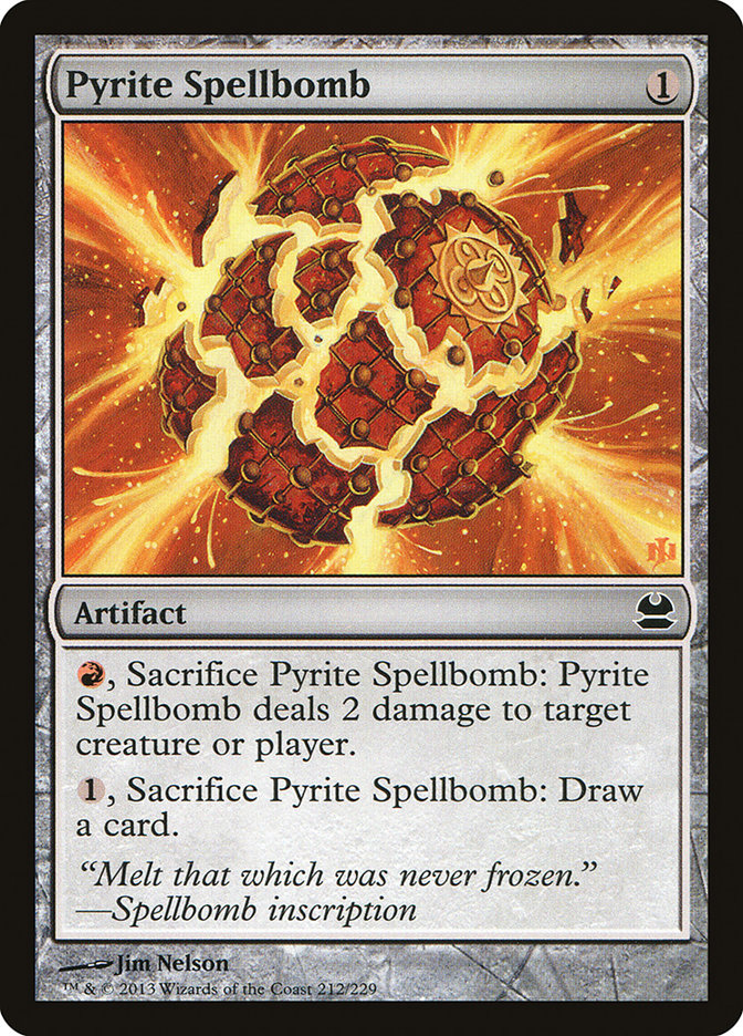 Pyrite Spellbomb [Modern Masters] | Chromatic Games