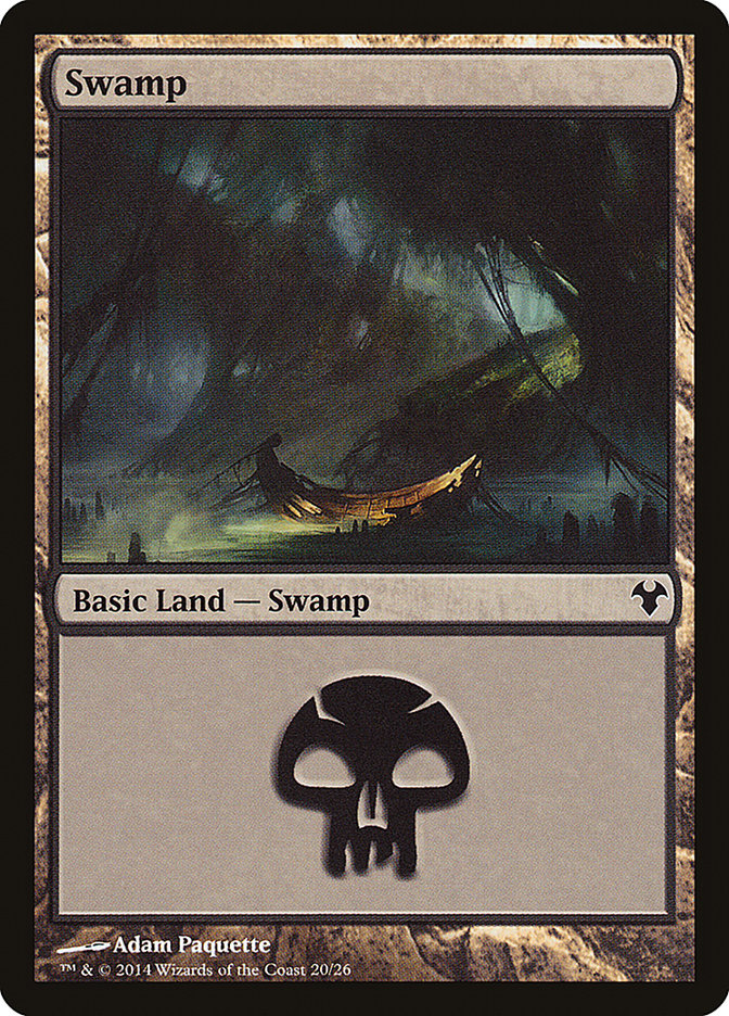 Swamp (20) [Modern Event Deck 2014] | Chromatic Games