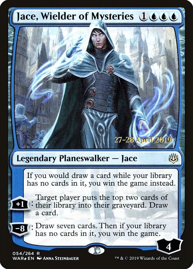 Jace, Wielder of Mysteries [War of the Spark Prerelease Promos] | Chromatic Games